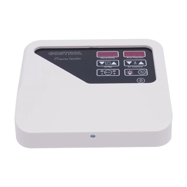 Digitaalinen saunan ohjain - Ulkoinen ohjauspaneeli - 3–9 kW - 220–240 V - Lämpötila 40–105 °C - Valaistus max 60 W - Seinään asennettava