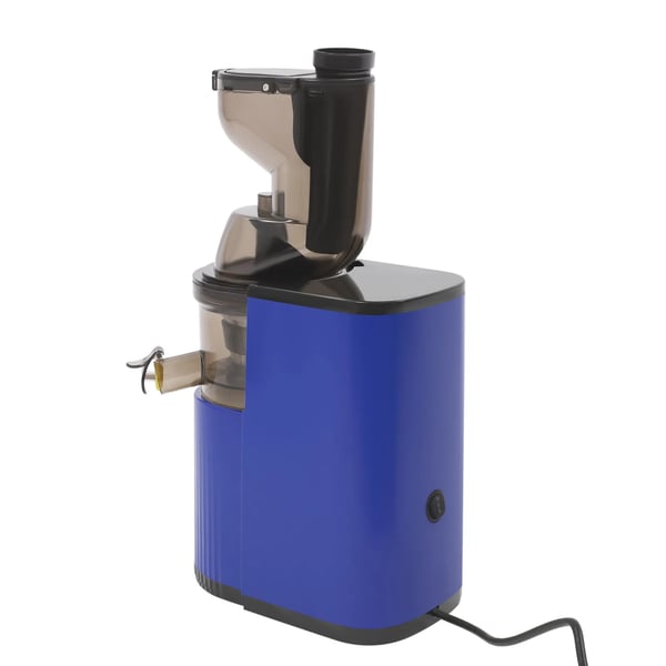Juicer - Elektrisk saftpresser - 800 W - 220 V - EU-stik - <500 ml - 2 kopper - Til frugt og grøntsager - Blå