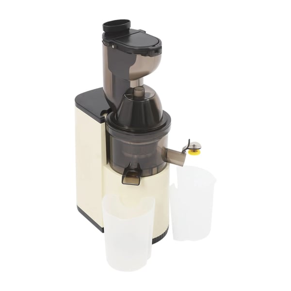 Frukt- och grönsaksjuicer - Elektrisk - 800 W - upp till 500 ml - 2 koppar - EU-kontakt 220–240 V - Beige