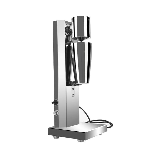 Kommerciel milkshake-maskine - Bordmodel - 180 W - 50 Hz - 18.000 o/min - 650 ml bæger - 18×18×53 cm - 3,5 kg