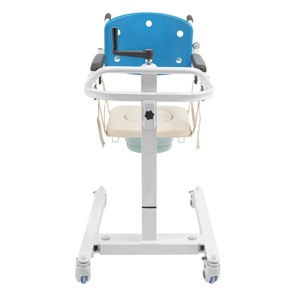 Patientlift - Transportstol - Hydraulisk - Maks belastning 120 kg - Til ældre og pleje - Multifarvet