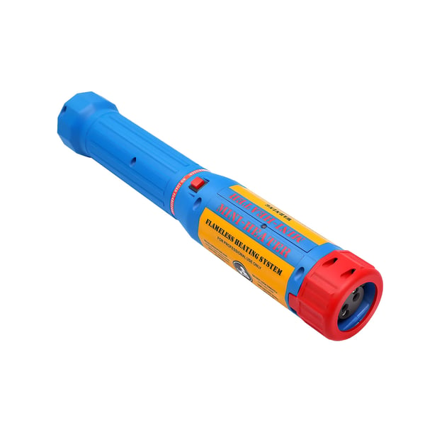 Induktionsvarmer - Håndholdt sæt - 1100 W - 8 spoler - Flammesfri - Kobberspoler, glasfiber - Til fjernelse af skruer/bolte - Blå