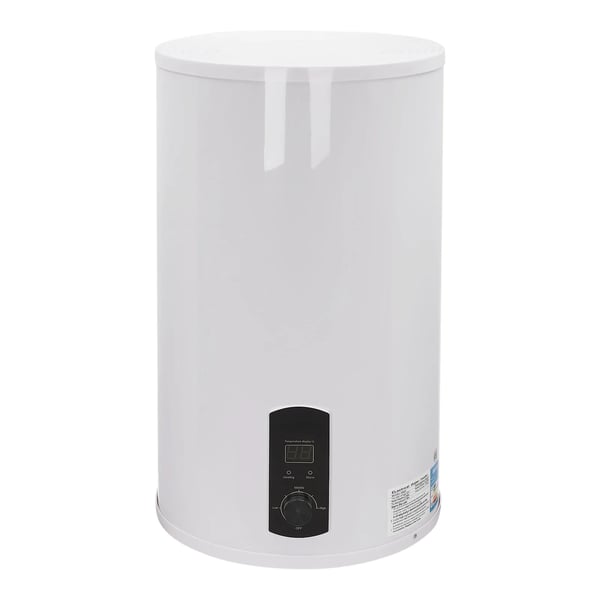 Vandvarmer - Gennemstrømsvandvarmer - Effekt 2000 W - Spænding 220 V - Bærbar - Vertikal Montering - Til Bad/Bruser & Køkken - Beige