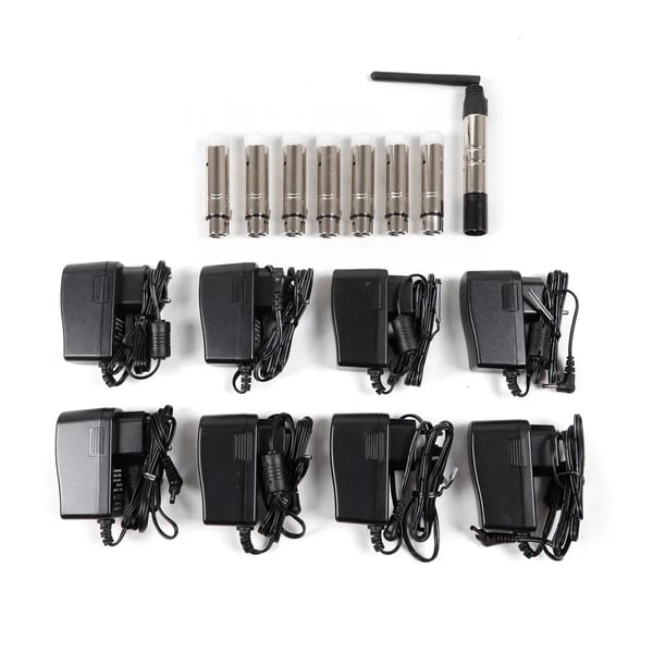 DMX512 lysstyring - Trådløs DMX-controller - 126 kanaler - Til scene og events