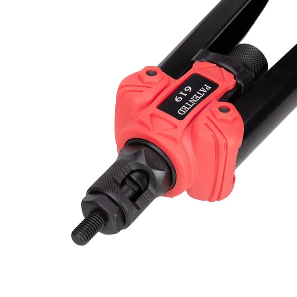 Niittimutteripihdit - Niittimutterityökalu Sarja - Seosteräs - Ergonominen Kahva - M3–M12 Vetotapit - 70 Niittimutteria - Tee se itse