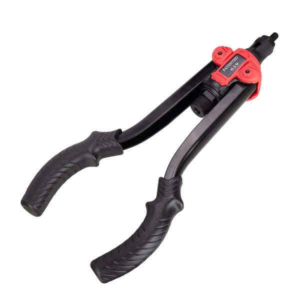 Niittimutteripihdit - Niittimutterityökalu Sarja - Seosteräs - Ergonominen Kahva - M3–M12 Vetotapit - 70 Niittimutteria - Tee se itse