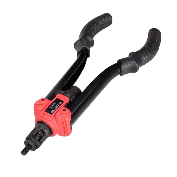 Niittimutteripihdit - Niittimutterityökalu Sarja - Seosteräs - Ergonominen Kahva - M3–M12 Vetotapit - 70 Niittimutteria - Tee se itse