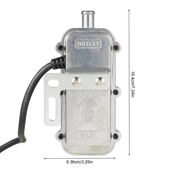 Bil motorforvarmer - Kølevæskevarmer - 2000 W - 220–240 V - Hurtig opvarmning - Sølv