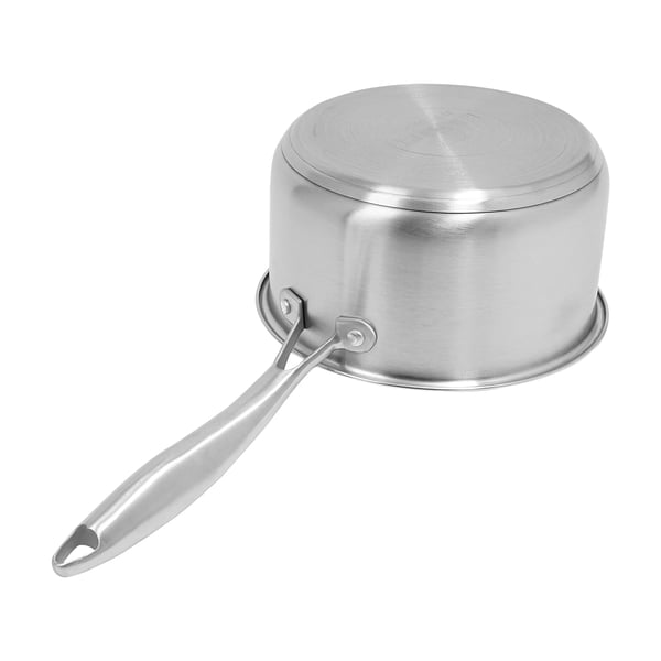 Dampergryde i rustfrit stål - 2-lags steamer - 2 l kapacitet - 304 rustfrit stål, hærdet glaslåg - Til induktion - 3–4 personer - Sølv