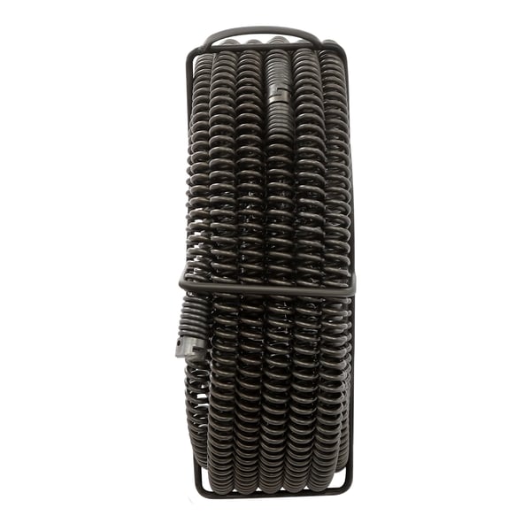 Viemärinavausspiraali - Kaapeli mallille 150 - 14 m (4×3,5 m) - Ø22 mm - Putkille Ø50–200 mm - Mangaaniteräs - Leikkuupää & teline