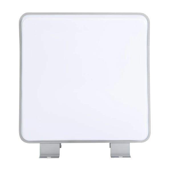 LED lysboks - Reklameskilt - Dobbeltsidet - Firkantet - Vandtæt - 60×60×14 cm - 16 W 1600 lm - Hvid