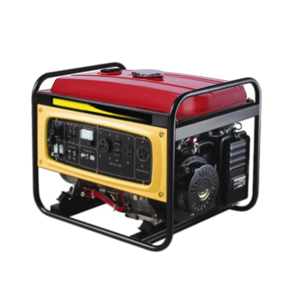 Generator brændstoftank - 15 l - Universal pasform - Til encylindrede generatorer - Jern - Ovnbagt lakering - Rød