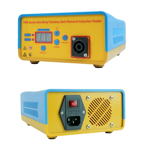 Bulefjerner uden lak til bil - Induktionsvarmer PDR Hotbox - 220V - 1,38 kW - 150 kHz - 160 cm kabel - Bærbar