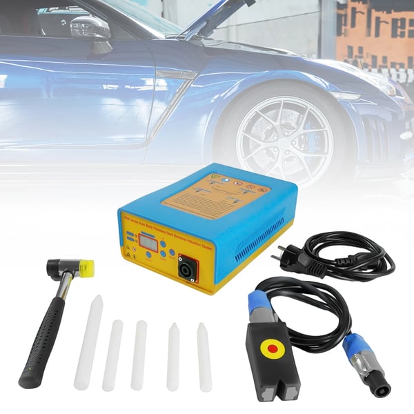 Bulefjerner uden lak til bil - Induktionsvarmer PDR Hotbox - 220V - 1,38 kW - 150 kHz - 160 cm kabel - Bærbar