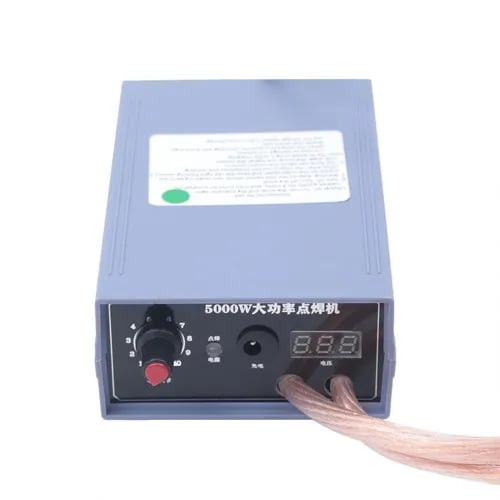 Batteripunktsvets - Mini svetspenna - 5000 W - 220 V - För 18650 celler - Justerbar energi