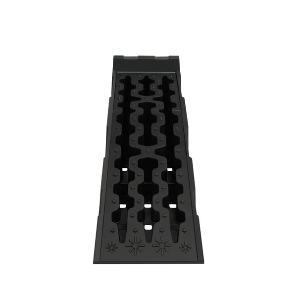 Bilramper - Service-ramper - 1 Par - 7257 kg Kapacitet - Skridsikker - Løfter 17 cm - Bredde 24,5 cm - PP-plast