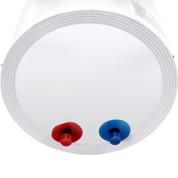 Varmtvandsbeholder - Elektrisk vandvarmer - 60 l - Vandret - 2000 W - 220 V - 25–75 °C - Hvid