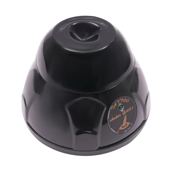 Tatueringsbläck & nagellack blandare - Mini vortexskakare - 5200 rpm - 4,5 mm omlopp - Halkfri bas - EU-kontakt 100–240 V - Svart