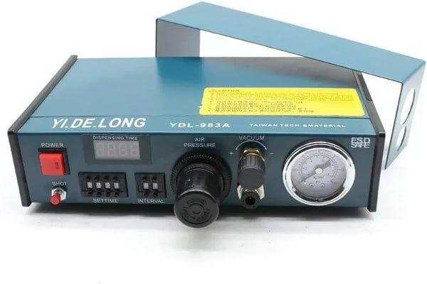 YDL-983A - Digital limdispenser - Digital styring - Til loddepasta & lim - Til elektronik - Til ikke-metal - Grøn
