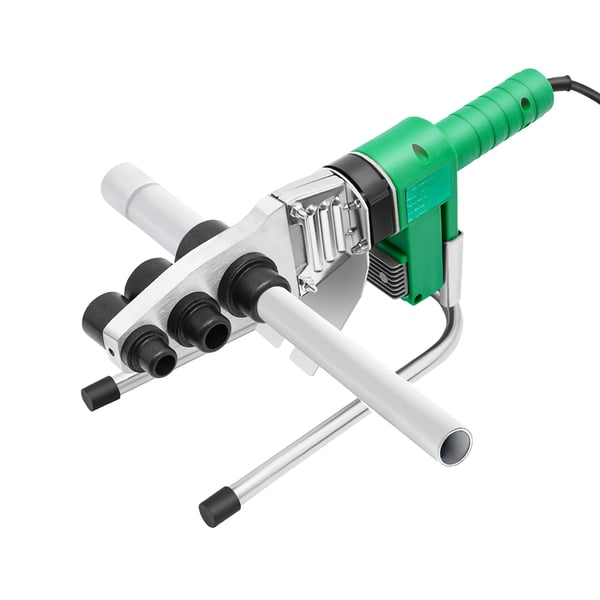 Plastrørsvejser - Model 32 - 1500 W - 220 V - Polyfusionssvejsning - PPR/PE/PP/HDPE/PPC - Håndholdt - Fritstående