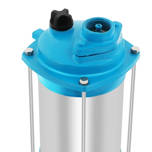 Centrifugalpumpe - Havepumpe - 230 V - 2500 W - 3000 L/h - Stål - Max 8,5 Bar - Til Vanding & Dræning