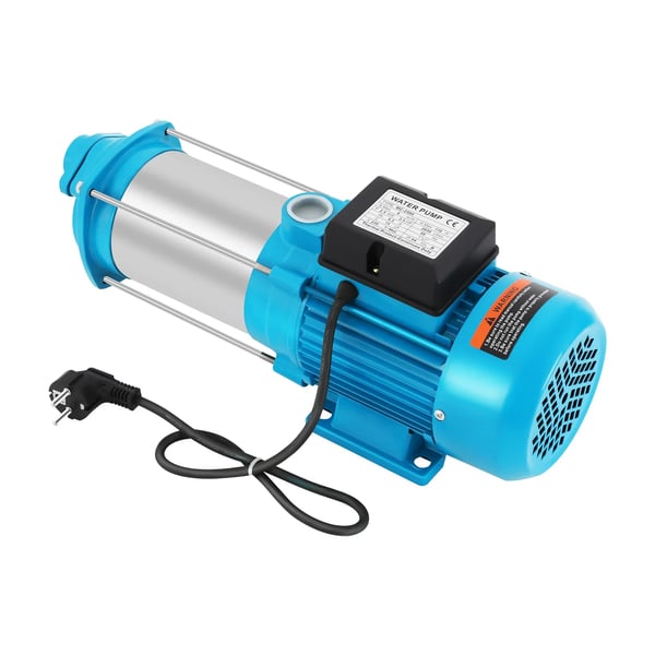 Centrifugalpumpe - Havepumpe - 230 V - 2500 W - 3000 L/h - Stål - Max 8,5 Bar - Til Vanding & Dræning