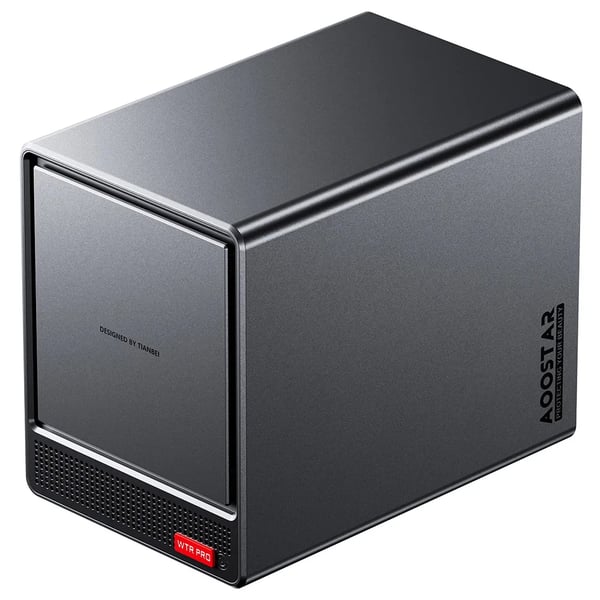WTR Pro - Mini PC / minitietokone - Ryzen 7 5825U - RAM 8 GB - Tallennus 64 GB - Wi‑Fi 6 - Bluetooth 5.2 - LAN 2,5 Gbps - Musta