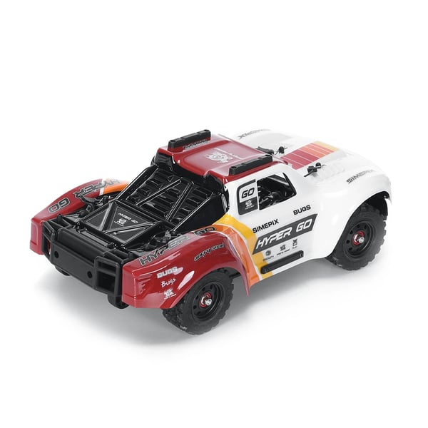 RC Short Course -auto - 14211 1:14 - Harjaton 4400KV Gyrolla - 47 km/h - 2× 2S 3000 mAh LiPo (2 akkua) - 120 m - Punainen