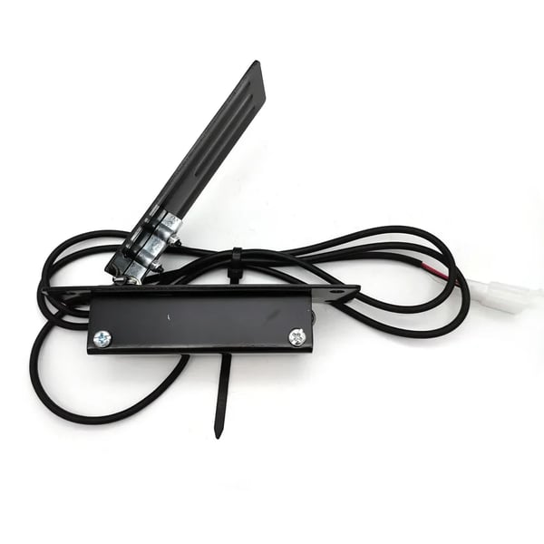 Elektrisk motor - 800 W børstet DC - Med controller & fodpedal - Til gokart, elcykel & scooter - Kompakt og kraftfuld - Sort