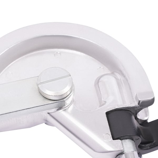 Rørbukker - Manuel rørbøjer - 18 mm - 0–180° - Til kobber-/messingrør - Bøjeradius 66 mm - Aluminium/zinklegering - Sølv