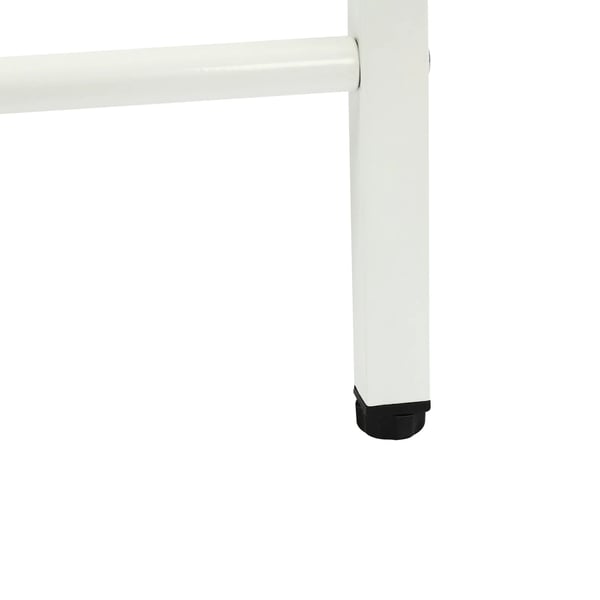 Opbevaringshylde til vaskemaskine/tørretumbler - 3‑niveau fritstående stativ - Tøjstang - Håndklædeholder - Taskekrog - Bundrum 65×60×97 cm