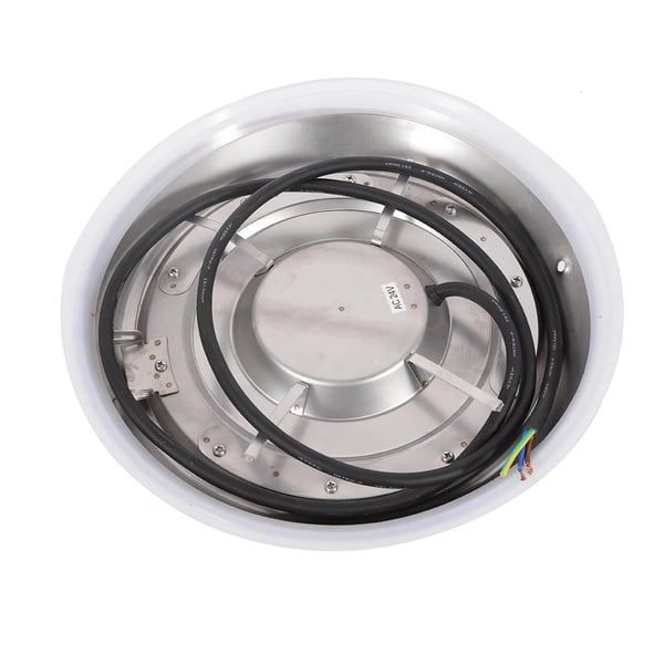 LED Poollampe - Undervandslys - IP68 Vandtæt - AC 12V - LED 3×18 W - Rustfrit Stål & PC - Hvid