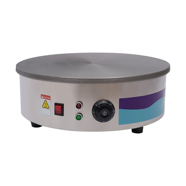 Crêpe Maker - SX-450P Pandekagepande - 220 V - 45 cm - Professionel - Lysegrå