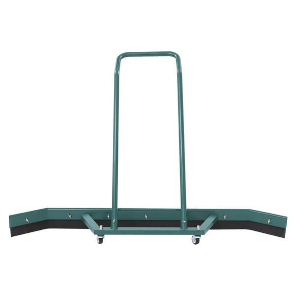 Tennisbaneskrapa - Vattenskrapa med hjul - 150 x 97 cm - 2 hjul - Rosttålig - Manuell