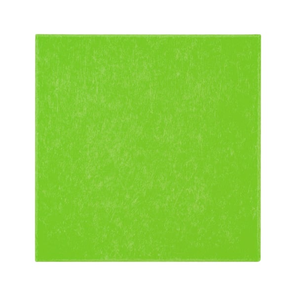 Akustiikkapaneelit - Ääntä vaimentavat polyesteriseinälevyt - 12 kpl - 30×30 cm - 9 mm - Peitto n. 1,08 m² - Vihreä