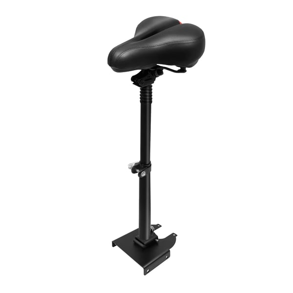 El-løbehjul Sæde - Til M365 - Justerbar højde 50–68 cm - Støddæmpende - Sammenklappelig - Max 100 kg - Sadelmål 29×21×7,5 cm - Sort