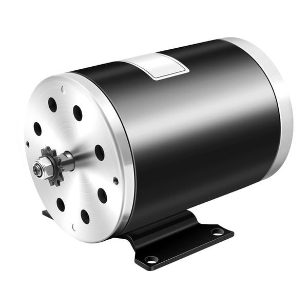 Harjallinen tasavirtamoottori - 1000 W - 36 V - 3000 rpm - CE-hyväksytty - IE1 - Gokartteihin, sähköpyöriin, skoottereihin
