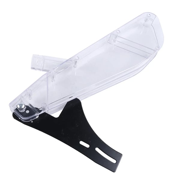 Beskyttelsesdæksel til bordrundsav - Klingebeskytter - Passer 30,5 cm klinge - Plast - 40×13×7 cm - 0,85 kg - Hvid