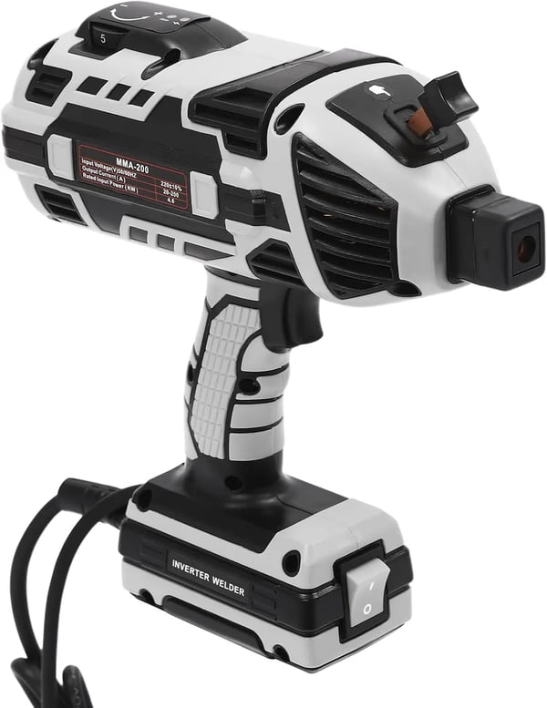 Hitsauskone - Käsikäyttöinen IGBT-invertteri MMA/ARC - 20–200 A - 4,6 kW - Puikkohitsaus - Kannettava - Harmaa