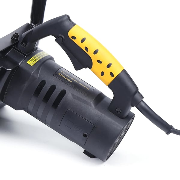 Betoni- ja kivisaha - Sähköinen katkaisusaha - 2800 W - 220 V EU-pistoke - 4600 rpm - Leikkaussyvyys 2-12 cm - 90° leikkaus - Vesiletku ja pumppu