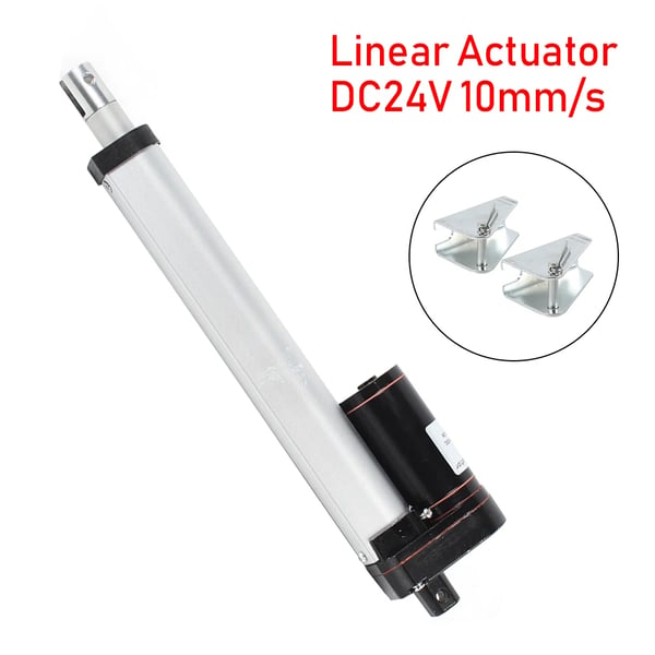Sähköinen lineaaritoimilaite - DC lineaarisylinteri - Iskunpituus 200 mm - Työntövoima 1000–1500 N - Nopeus 5 mm/s - DC 24 V - IP54