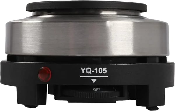 Elektrisk mokkakande - Espressokande - 3 kopper - Indbygget varmeplade 200°C/392°F - Sølv