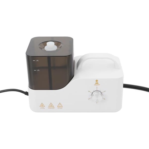 Damprenser - Håndholdt model - 1,4 l beholder - 2600 W - 220 V - Højtryk - Høj temperatur - EU-stik - Hvid