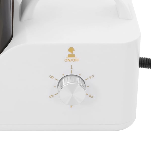 Damprenser - Håndholdt model - 1,4 l beholder - 2600 W - 220 V - Højtryk - Høj temperatur - EU-stik - Hvid