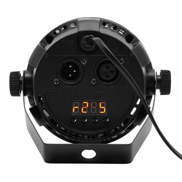 Par Light / Scenelys - Mini Par - 4-pak - Flere kontroltilstande - 90–240 V - 12 W - DMX 4/8-kanal - Sort