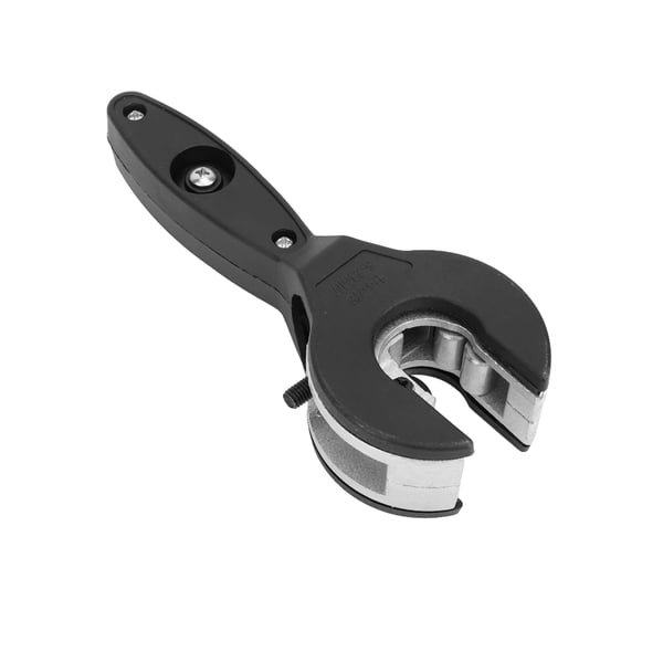Rørskærer/tubeskærer - Skraldefunktion - Kapacitet 0,6–2,2 cm - Til PVC, kobber, jern, galvaniserede rør og plastslange - Sort