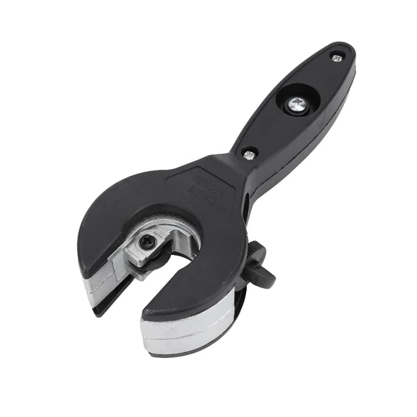 Rørskærer/tubeskærer - Skraldefunktion - Kapacitet 0,6–2,2 cm - Til PVC, kobber, jern, galvaniserede rør og plastslange - Sort