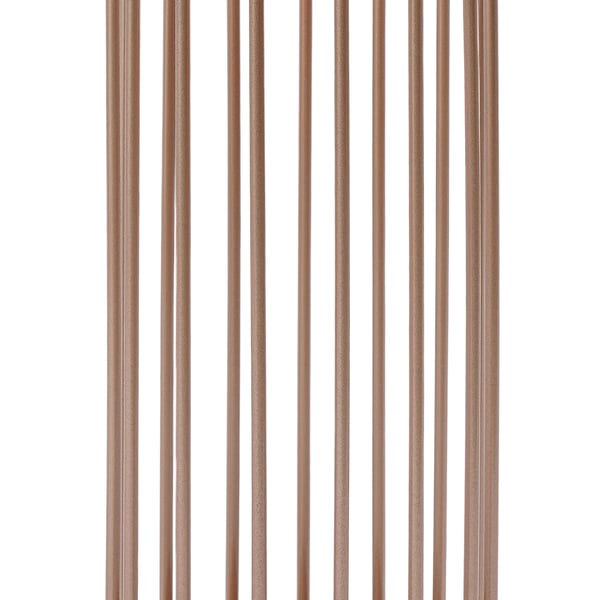 Sateenvarjoteline - Vapaasti seisova metallinen - 22 x 58 cm - Eteiseen, kotiin, toimistoon, hotelliin - Ruusukulta