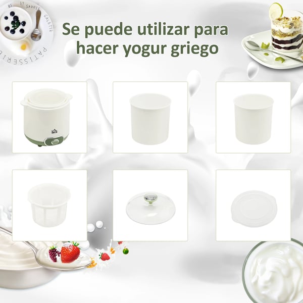 Reservdelar till yoghurtmaskin - Modell 800-176V90Wt - FCM-certifierad - Livsmedelssäker - Utbytesdelar
