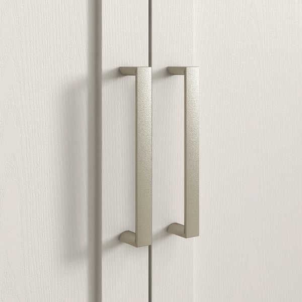Badrumsskåp - Tvättställsunderskåp - 2 Dörrar - Justerbara Hyllor - Fristående - Modern Stil - 61–90 cm - Vit
